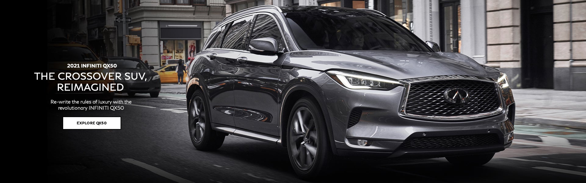 2021 QX50 the crossover SUV, reimagined